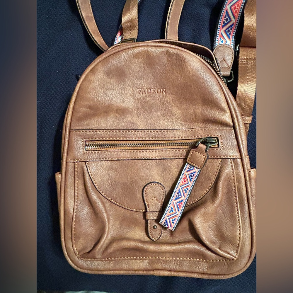 Fadeon Mini Backpack Purse - Picture 2 of 12